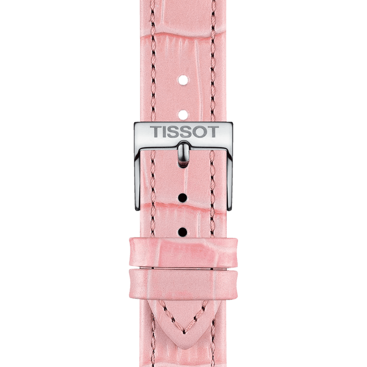 Tissot Official Pink Leather Strap Lugs 16 Mm T852.047.114
