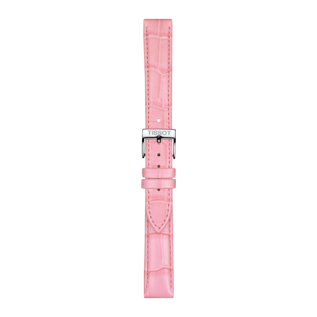 Tissot Official Pink Leather Strap Lugs 16 Mm T852.047.114