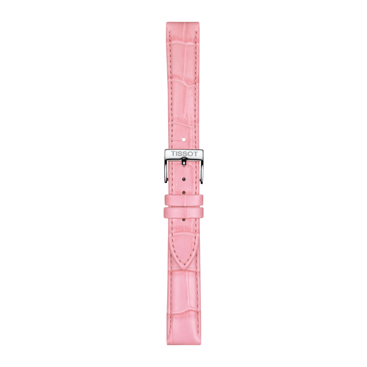 Tissot Official Pink Leather Strap Lugs 16 Mm T852.047.114