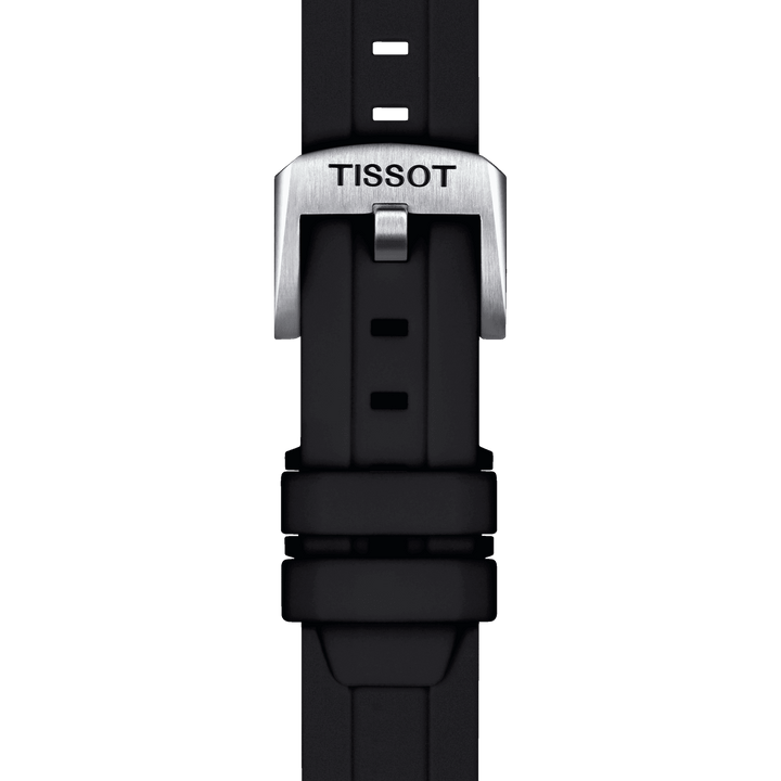 Tissot Official Black Silicone Strap Lugs 18 Mm T852.047.455