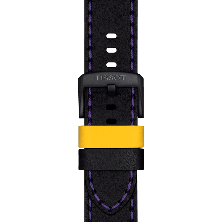 Tissot Official Black Leather Strap Lugs 22 Mm T852.047.503