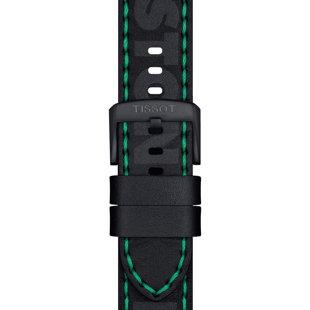 Tissot Official Black Leather Strap Lugs 22 Mm T852.047.514