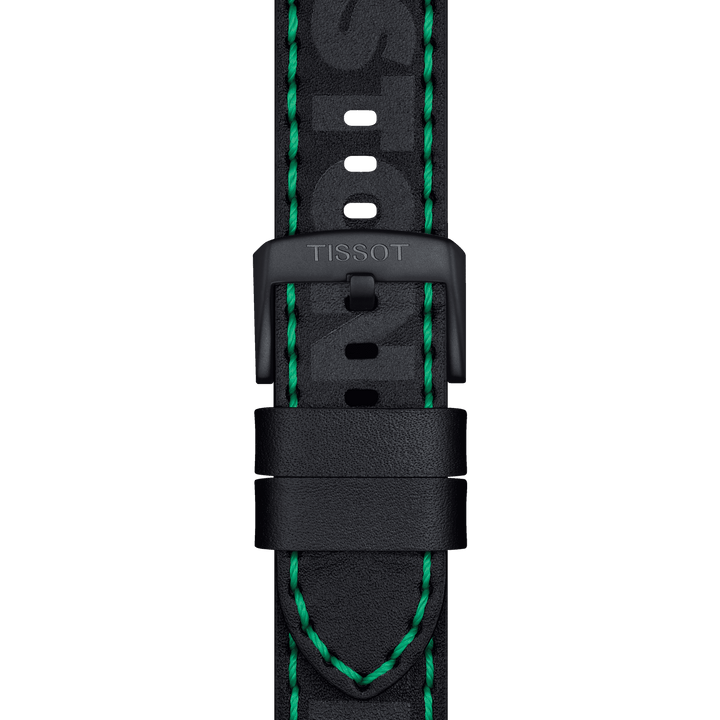 Tissot Official Black Leather Strap Lugs 22 Mm T852.047.514