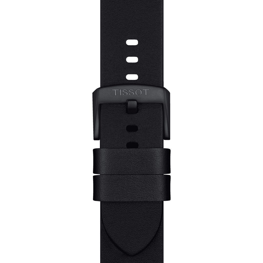 Tissot Official Black Leather Strap Lugs 22 Mm T852.047.520