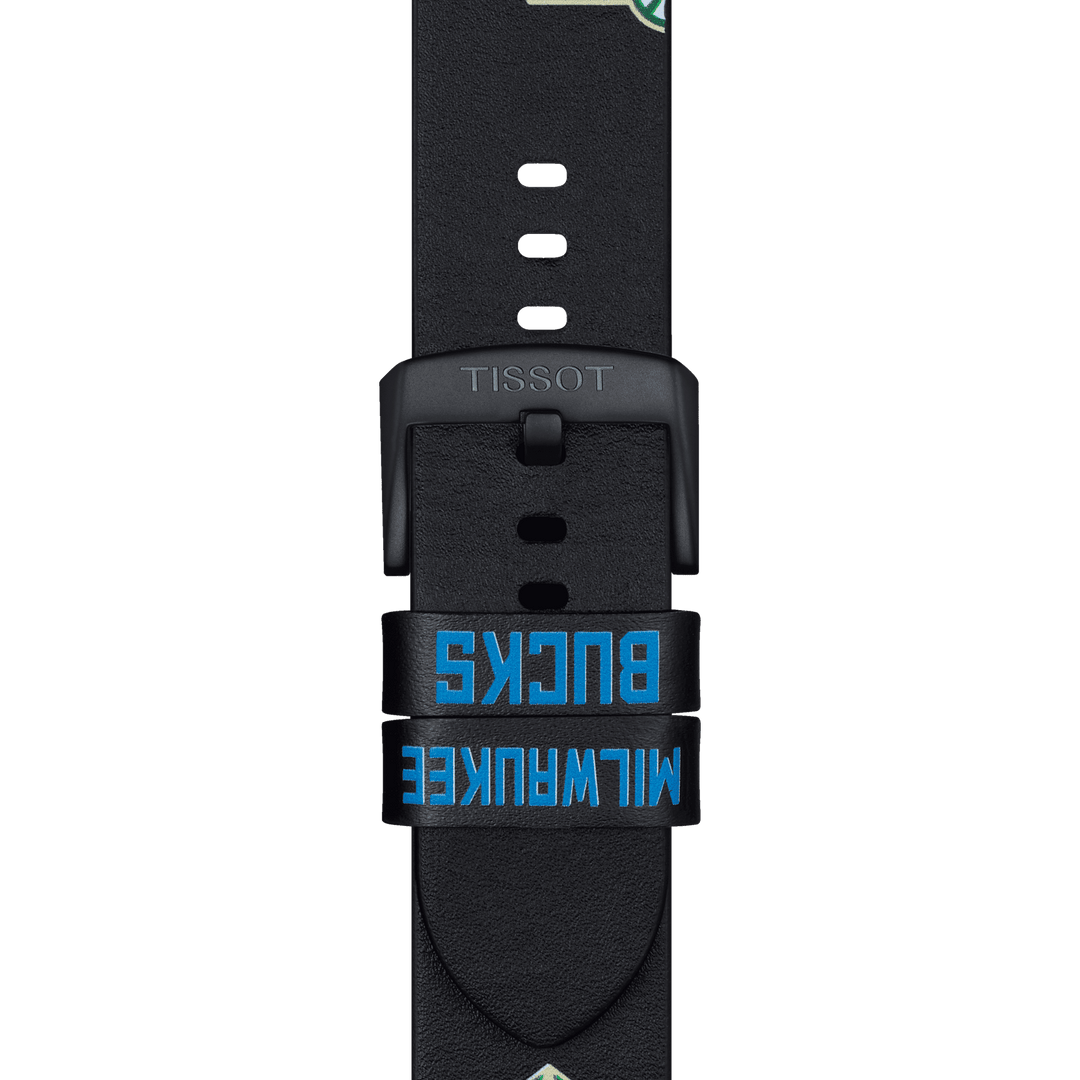 Tissot Official Black Leather Strap Lugs 22 Mm T852.047.536