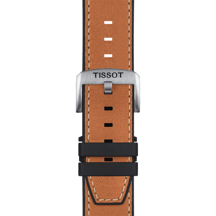 Tissot Official Brown Leather Strap Lugs 23 Mm T852.047.777