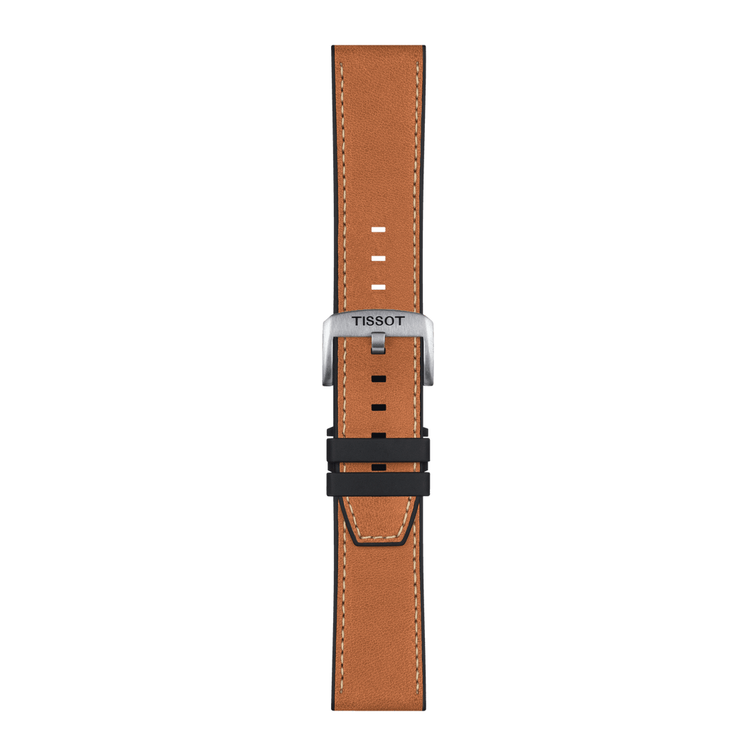 Tissot Official Brown Leather Strap Lugs 23 Mm T852.047.777