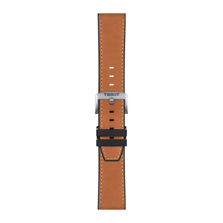 Tissot Official Brown Leather Strap Lugs 23 Mm T852.047.777