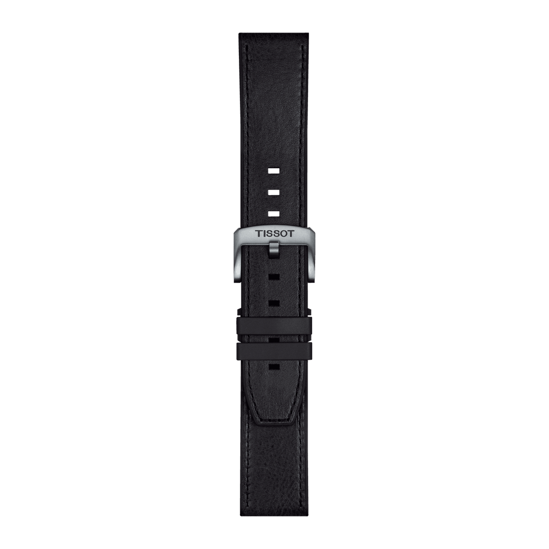 Tissot Official Black Leather Strap Lugs 23 Mm T852.047.779