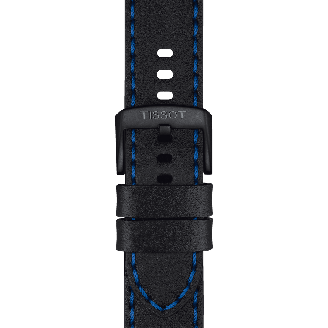 Tissot Official Black Leather Strap Lugs 22 Mm T852.048.019