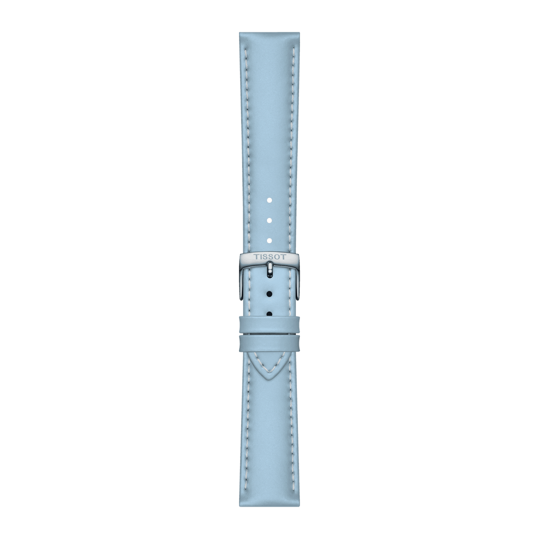 Tissot Official Blue Leather Strap Lugs 18 Mm T852.048.148