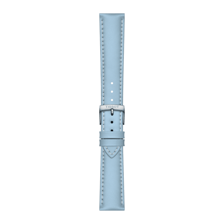 Tissot Official Blue Leather Strap Lugs 18 Mm T852.048.148