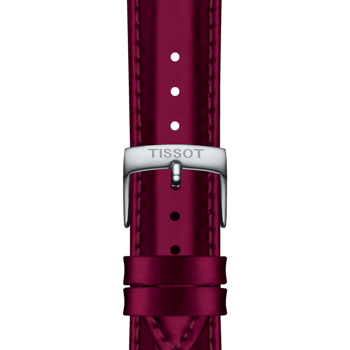 Tissot Official Red Synthetic Strap Lugs 18 Mm T852.048.152