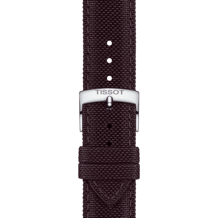 Tissot Official Brown Fabric Strap Lugs 21 Mm T852.048.181