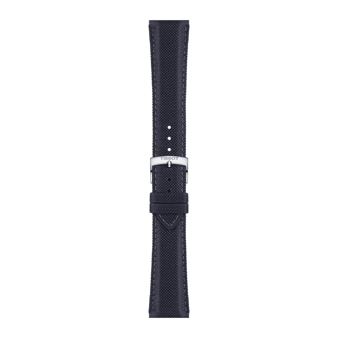Tissot Official Anthracite Fabric Strap Lugs 21 Mm T852.048.183