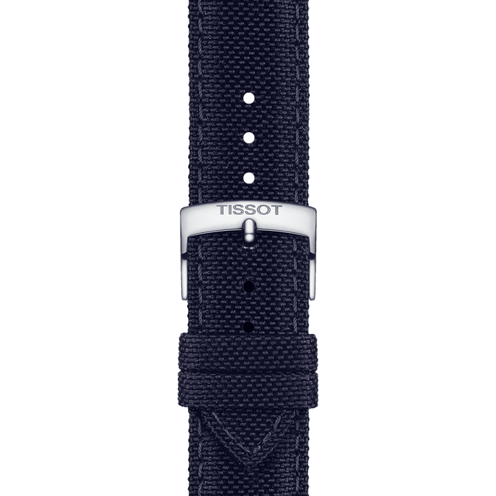 Tissot Official Blue Fabric Strap Lugs 21 Mm T852.048.185