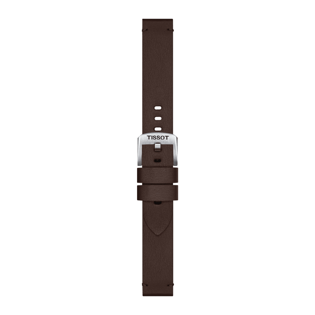 Tissot Official Brown Synthetic Strap 18 Mm T852.048.211