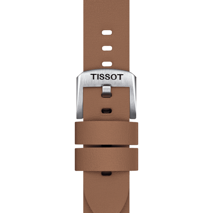 Tissot Official Brown Synthetic Strap 18 Mm T852.048.213