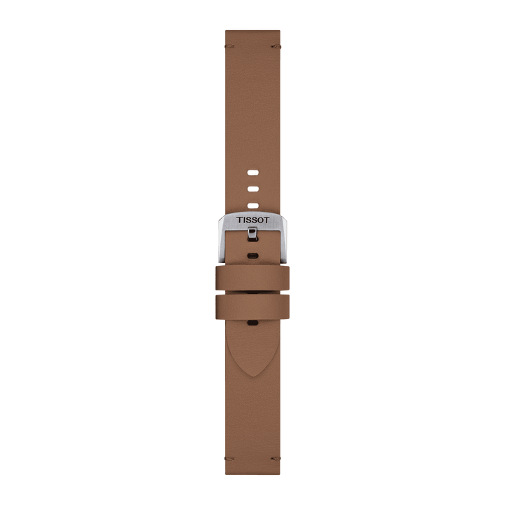 Tissot Official Light Brown Synthetic Strap 20 Mm T852.048.217