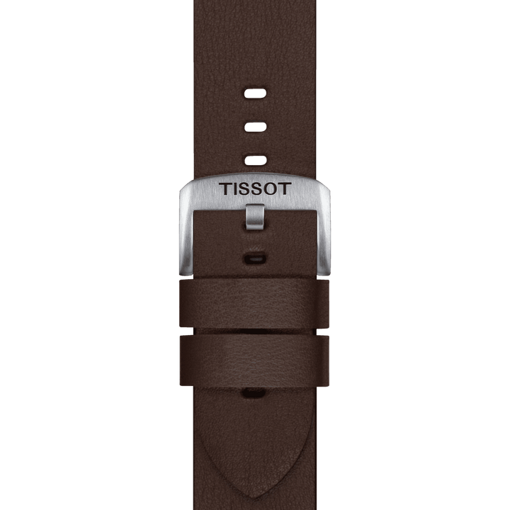 Tissot Official Brown Synthetic Strap 22 Mm T852.048.221