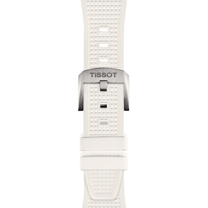 Tissot Official White PRX 40mm Rubber Strap T852.048.463