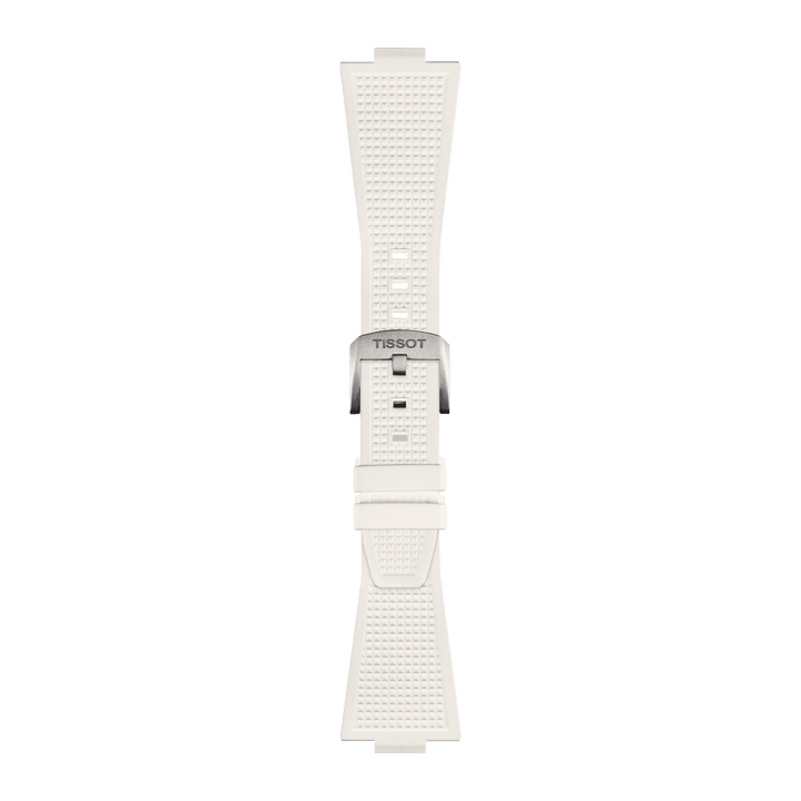 Tissot Official White PRX 40mm Rubber Strap T852.048.463