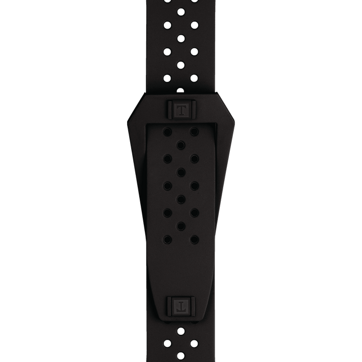 Tissot Official Black Sideral Rubber Strap T852.048.857