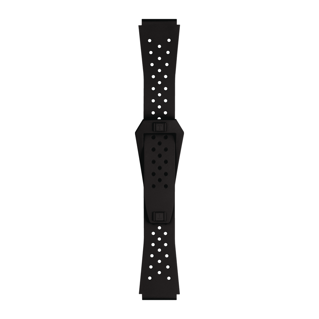 Tissot Official Black Sideral Rubber Strap T852.048.857