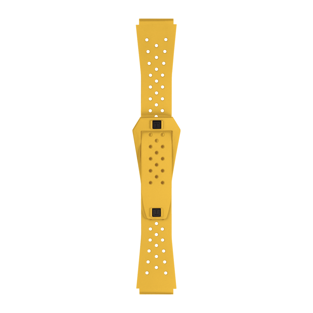Tissot Official Yellow Sideral Rubber Strap T852.048.859