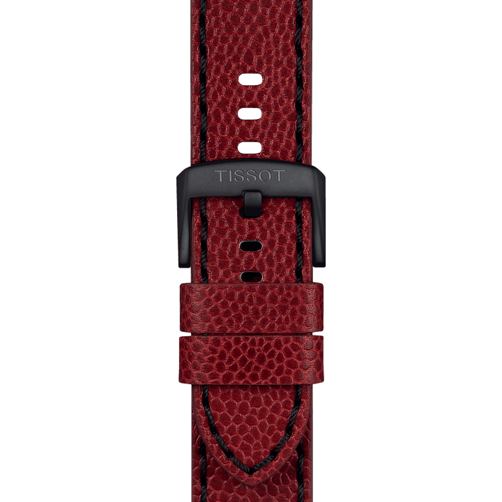 Tissot Official Burgundy Leather Strap 22 Mm T852.049.048