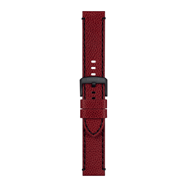 Tissot Official Burgundy Leather Strap 22 Mm T852.049.048