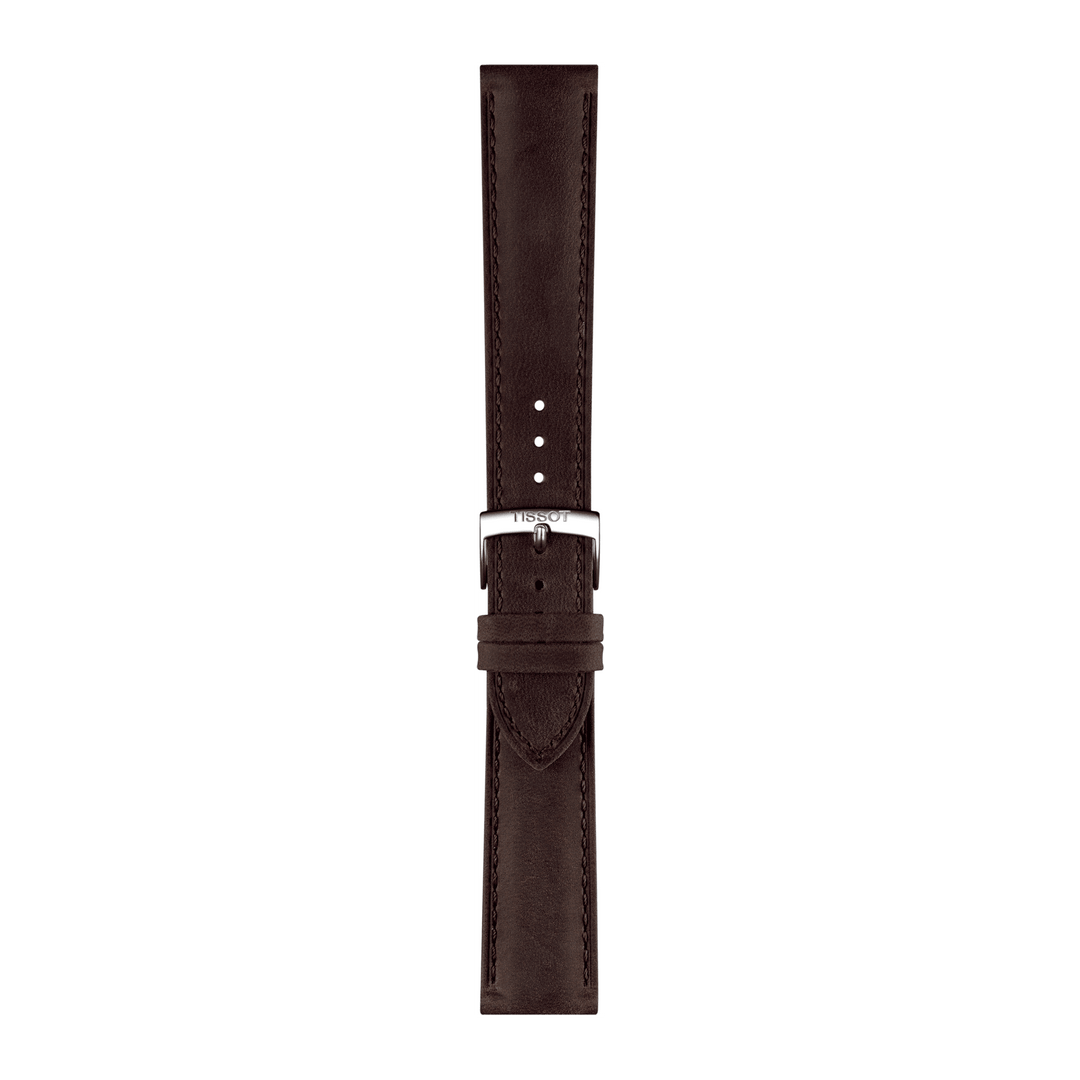 Tissot Official Brown Leather Strap 20 Mm T852.049.057