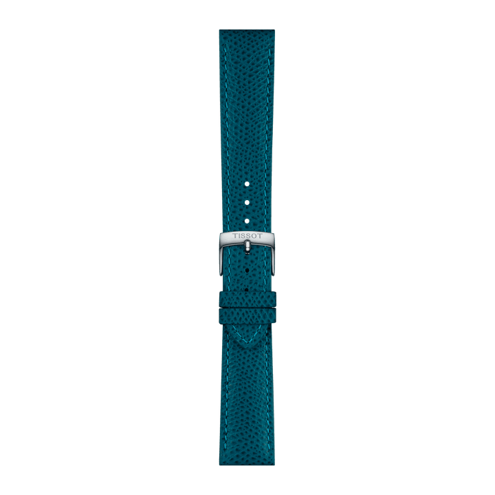 Tissot Official Turquoise Leather Strap Lugs 18 Mm T852.049.059