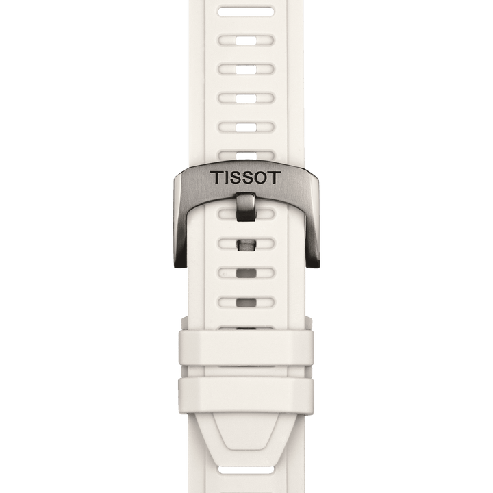 Tissot Official White Silicone Strap Lugs 21 Mm T852.049.245