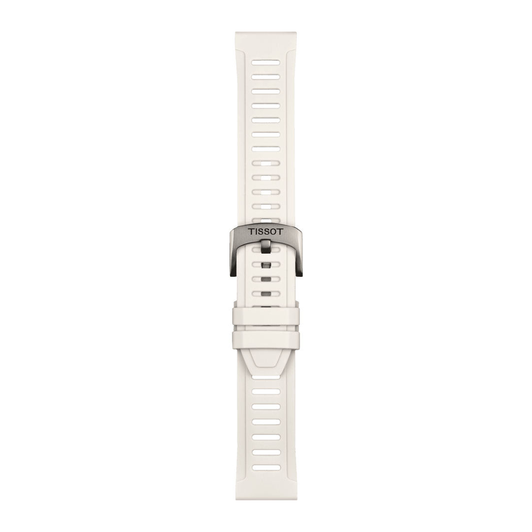 Tissot Official White Silicone Strap Lugs 21 Mm T852.049.245