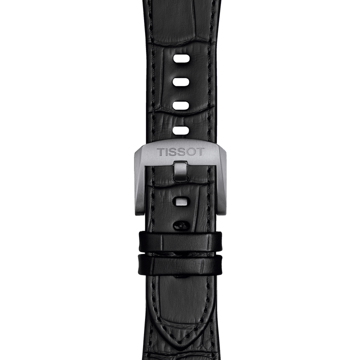 Tissot Official Black PRX 42mm Leather Strap T852.049.415