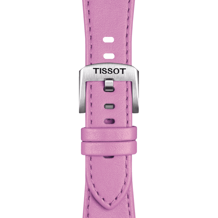 Tissot Official Pink PRX 35mm Leather Strap T852.049.546