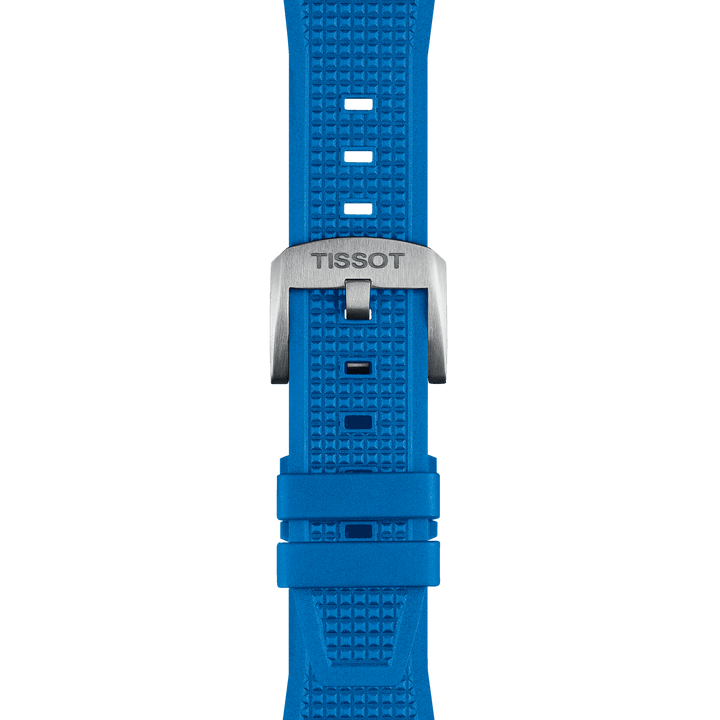 Tissot Official Blue PRX 40mm Rubber Strap T852.049.577