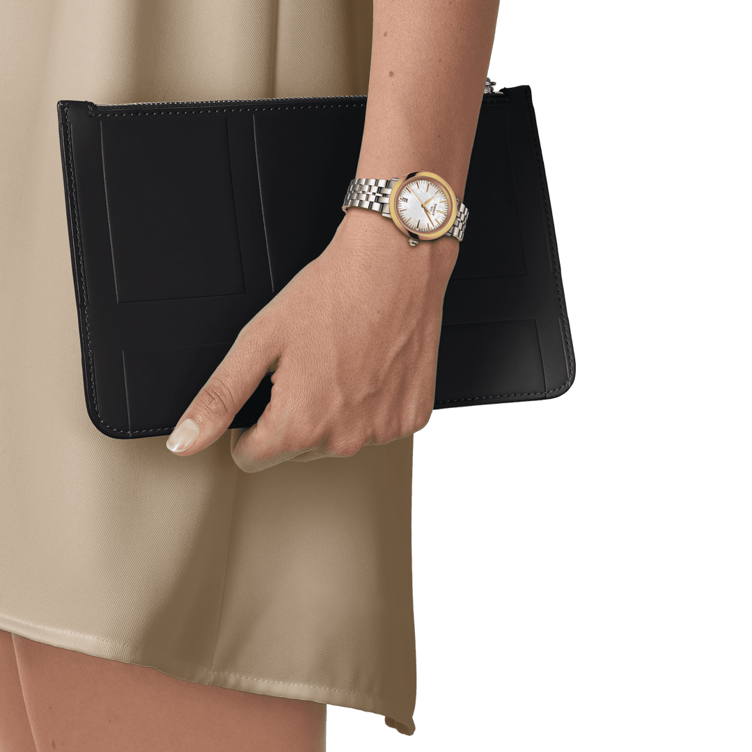 Tissot Glendora 18K Gold Bezel T929.210.41.116.01