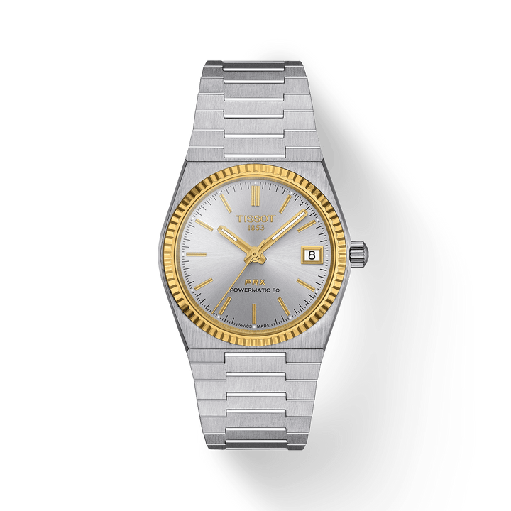 Tissot PRX Powermatic 80 35mm Steel And 18K Gold Bezel T931.207.41.031.01