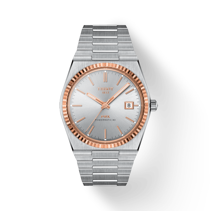 Tissot PRX Powermatic 80 Steel And 18K Gold Bezel T931.407.41.031.00