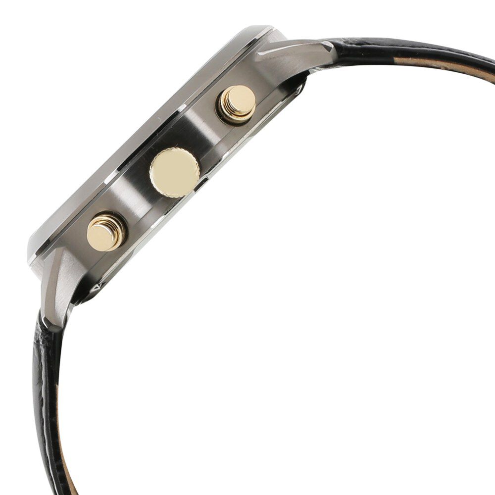 Tommy Hilfiger Quartz Analog Grey Dial Leather Strap Watch for Men-NCTH1710357