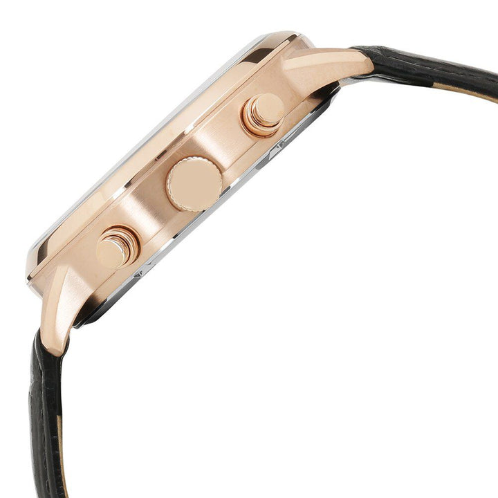 Tommy Hilfiger Quartz Analog Black Dial Leather Strap Watch for Men-NCTH1710358W