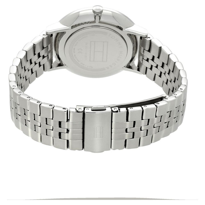 Tommy Hilfiger Quartz Analog Black Dial Stainless Steel Strap Watch for Men-NCTH1710373W