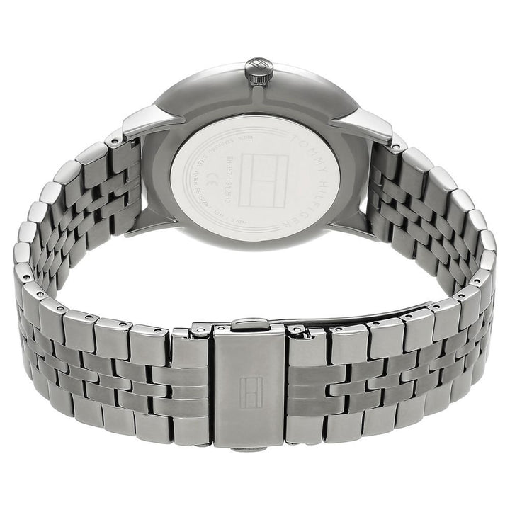 Tommy Hilfiger Quartz Analog Grey Dial Stainless Steel Strap Watch for Men-NETH1710374