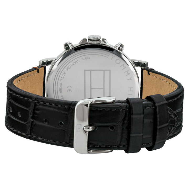 Tommy Hilfiger MultiDial Black Dial Watch for Men-NTTH1710381