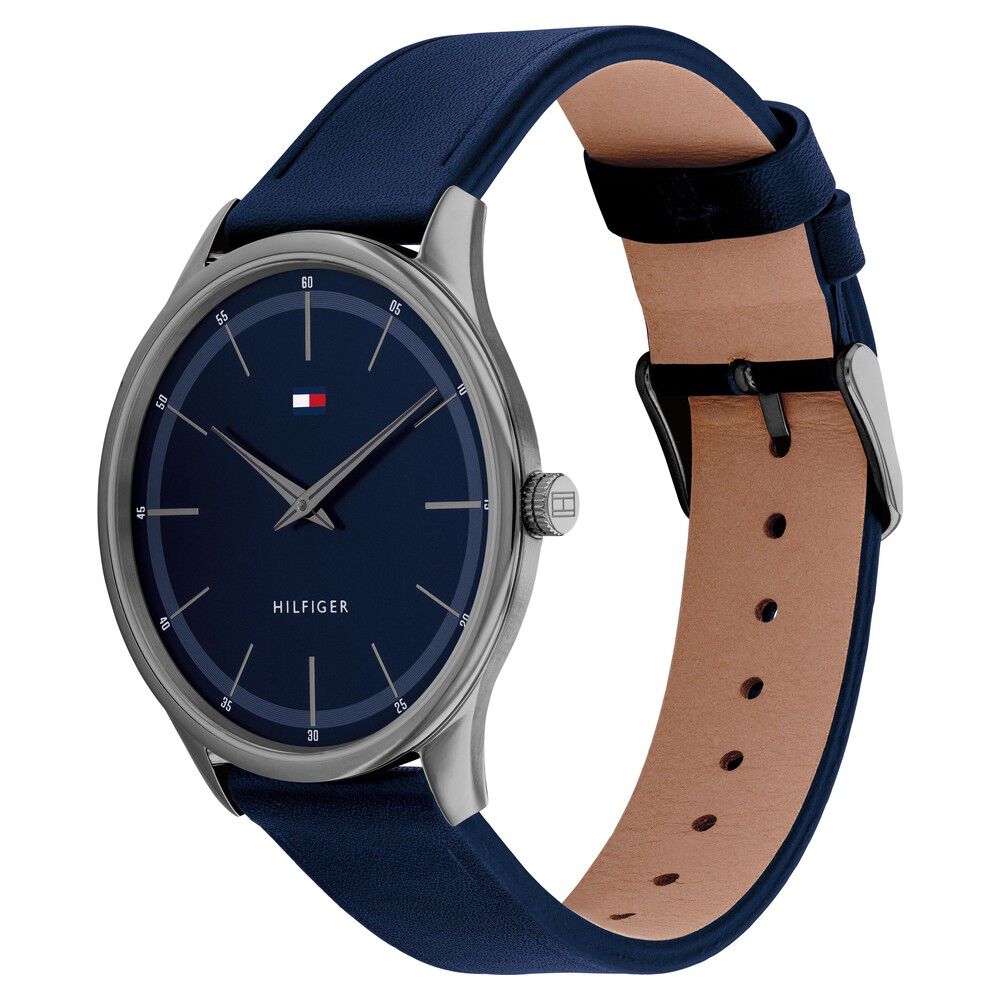 Tommy Hilfiger Men Navy Dial Analog Watch-NTTH1710467