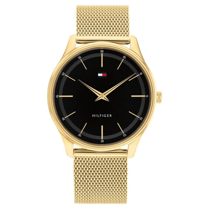 Tommy Hilfiger Men Black Dial Analog Watch