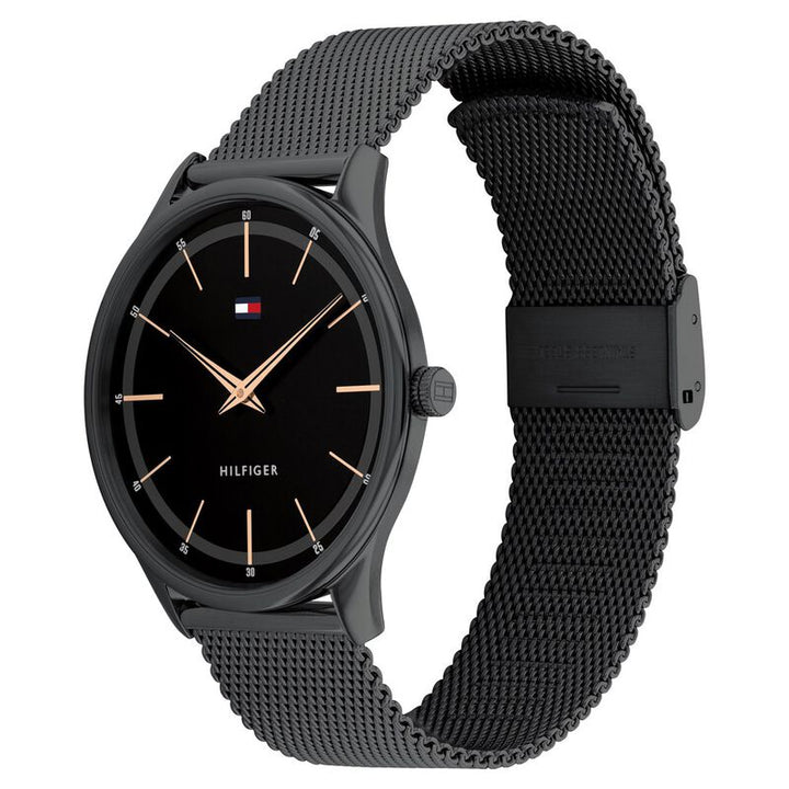 Tommy Hilfiger Men Black Dial Analog Watch NETH1710470W