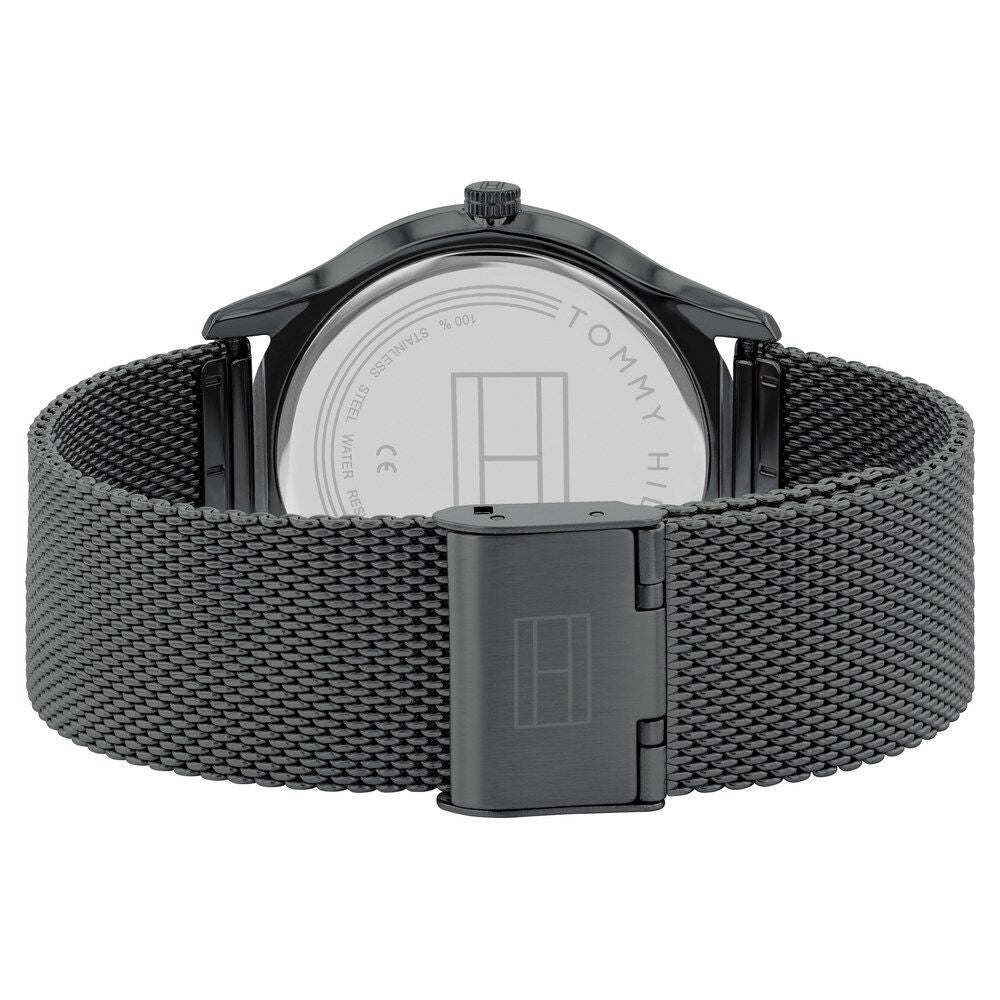 Tommy Hilfiger Men Black Dial Analog Watch
